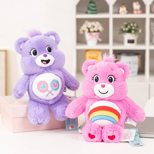 Rainbow Belly Bear Plush Toy
