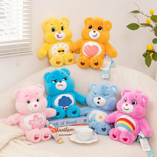 Rainbow Belly Bear Plush Toy