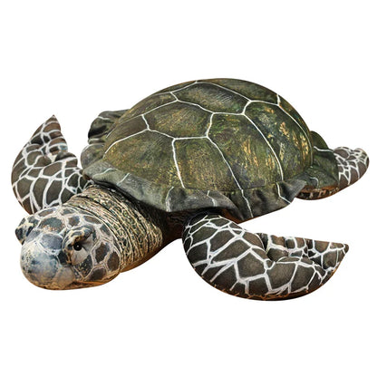 Realistic Sea Turtle Plush Toy