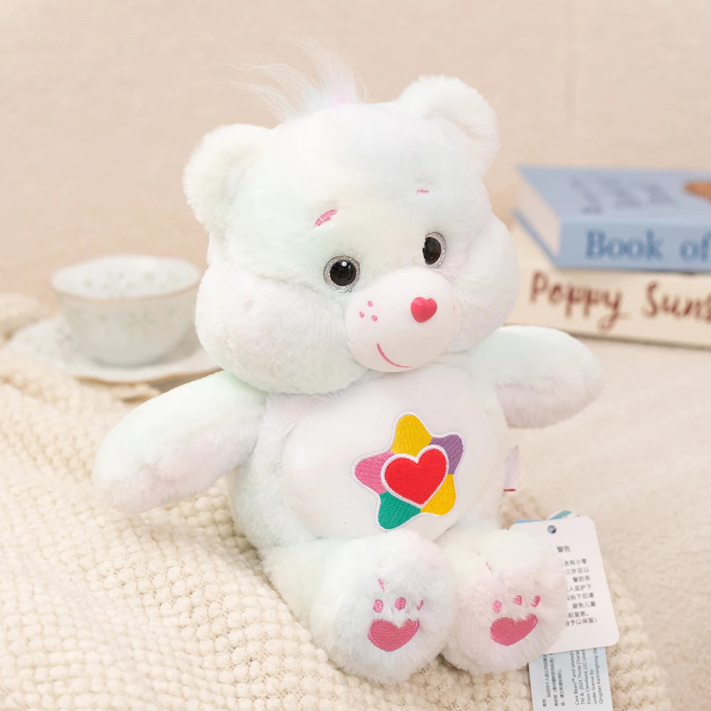Rainbow Belly Bear Plush Toy