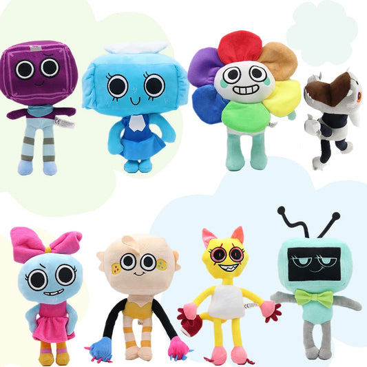 Colorful Cartoon Plush Doll