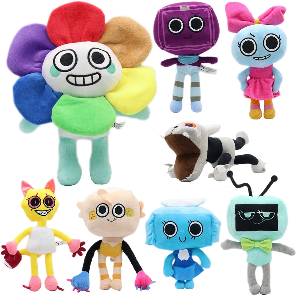 Colorful Cartoon Plush Doll